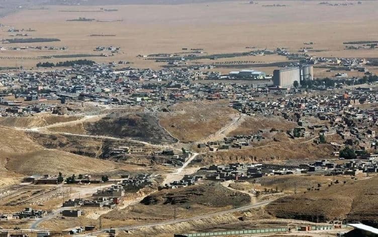 Ezidi yurdu Şengal'dan genel görünüm. / Safin Hamed / AFP / Arşiv