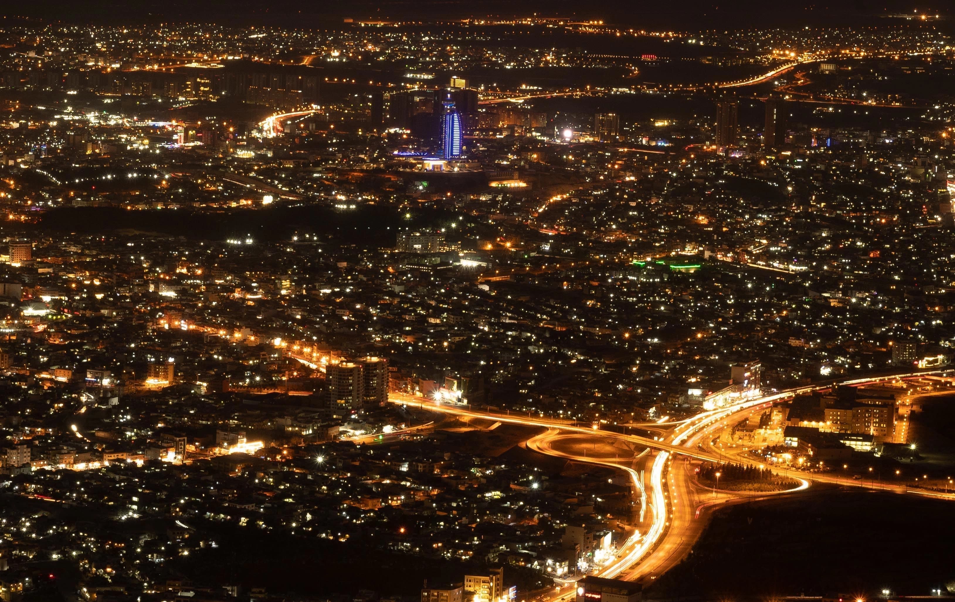 دیمەنێکی گشتیی شاری سلێمانی. وێنە: بڵند تاهیر - رووداو