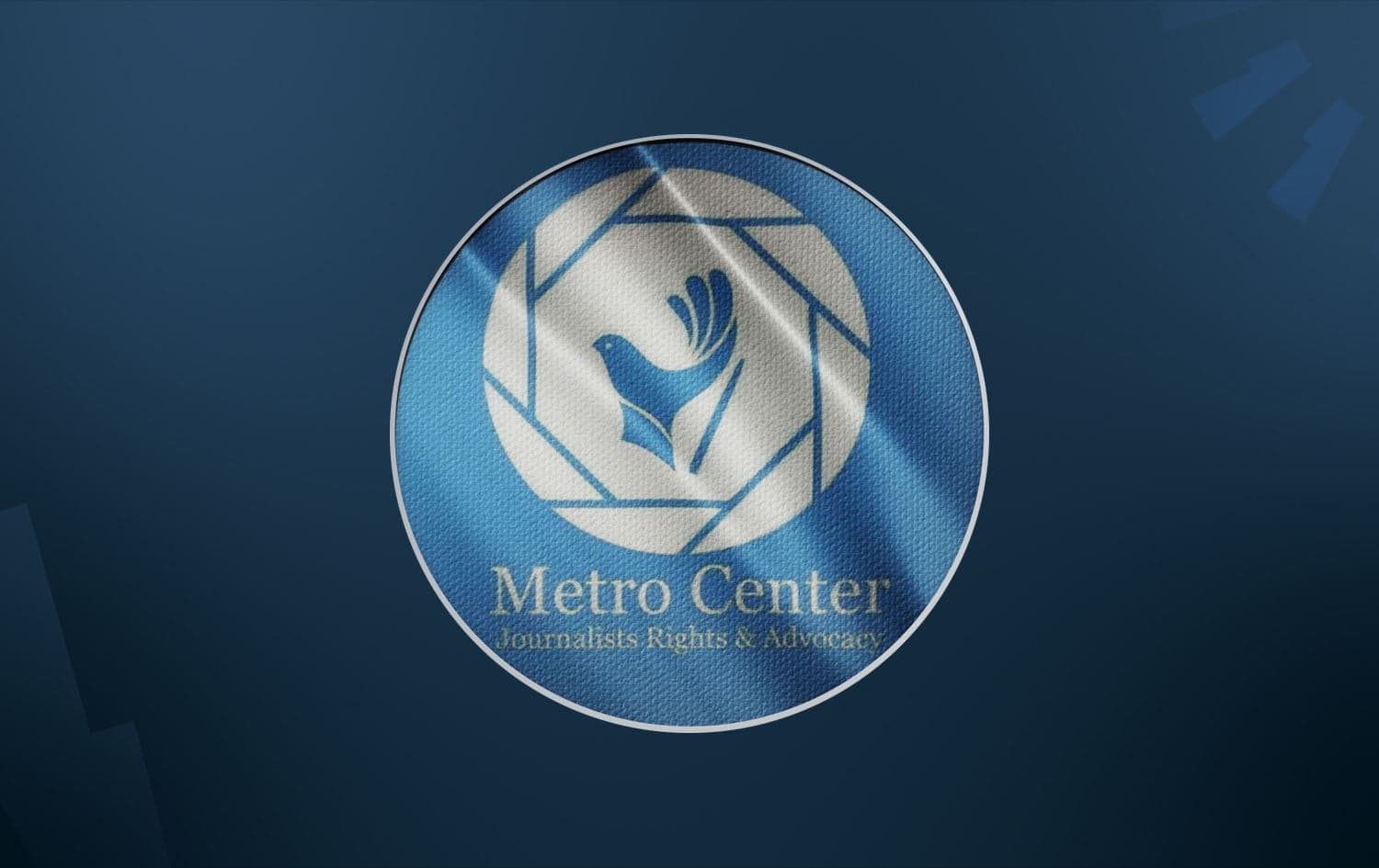 Metro Center for Journalists Rights and Advocacy logo. Graphic: Rudaw