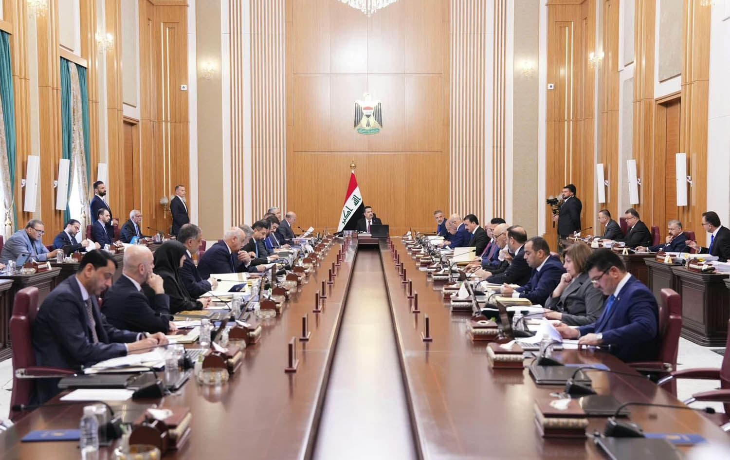 کۆبوونەوەی ئەمڕۆی ئەنجوومەنی وەزیرانی عێراق