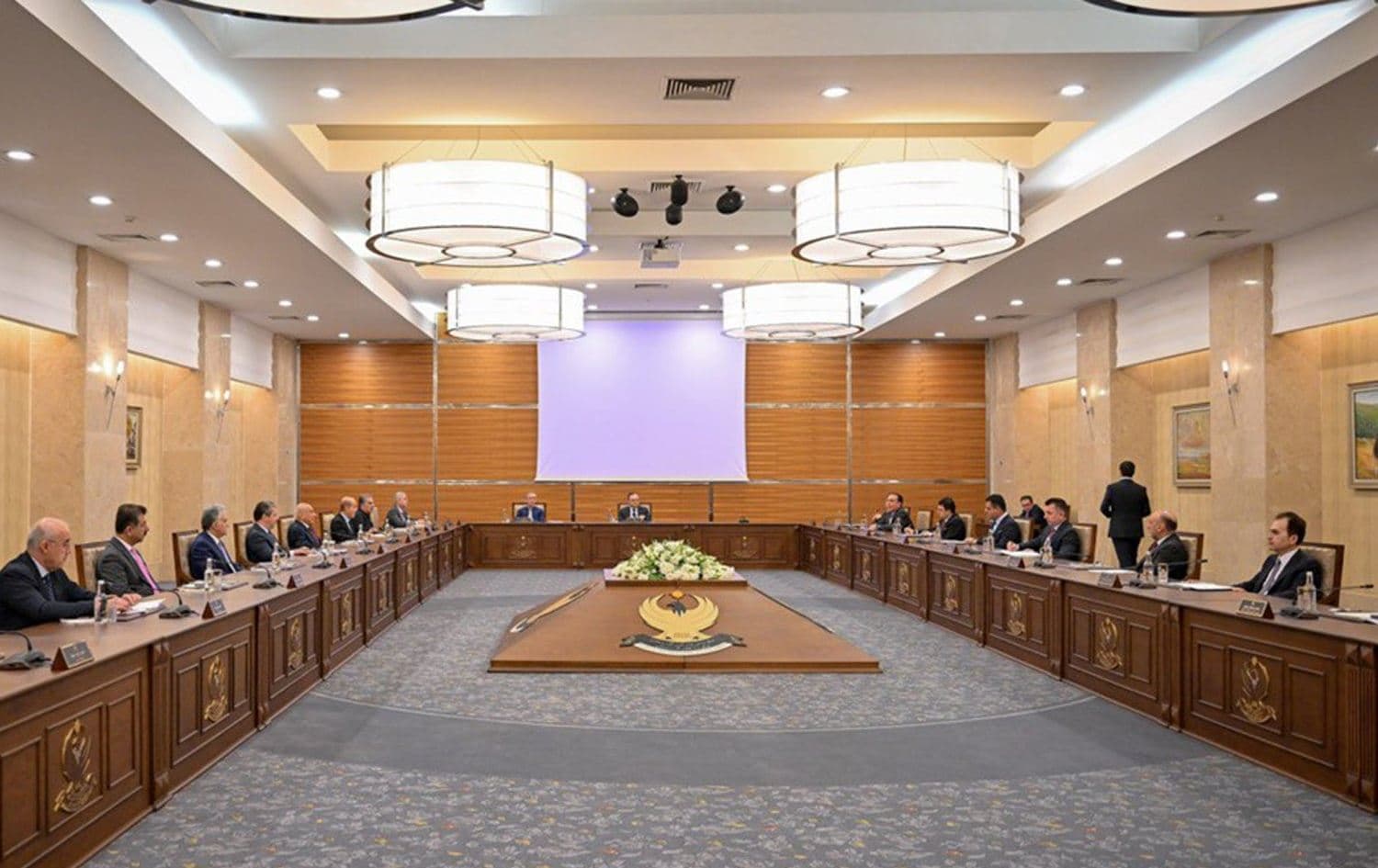 کۆبوونەوەی ئەنجوومەنی وەزیران