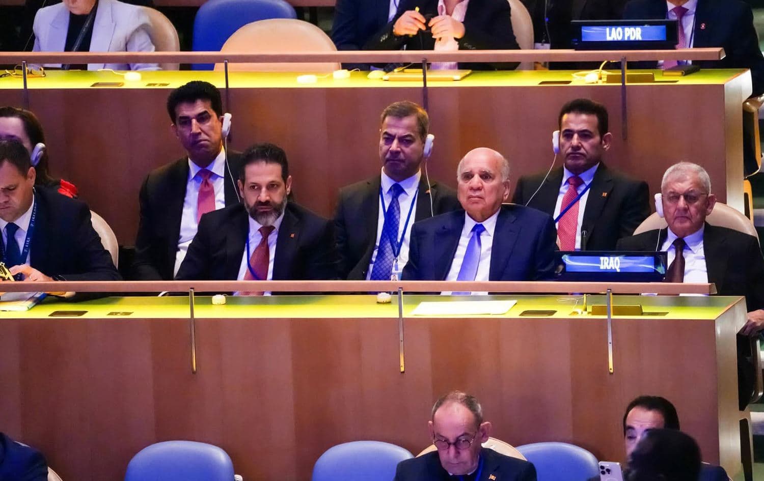 شاندی عێراق لە دانیشتنی کۆمەڵەی گشتیی نەتەوە یەکگرتووەکان.