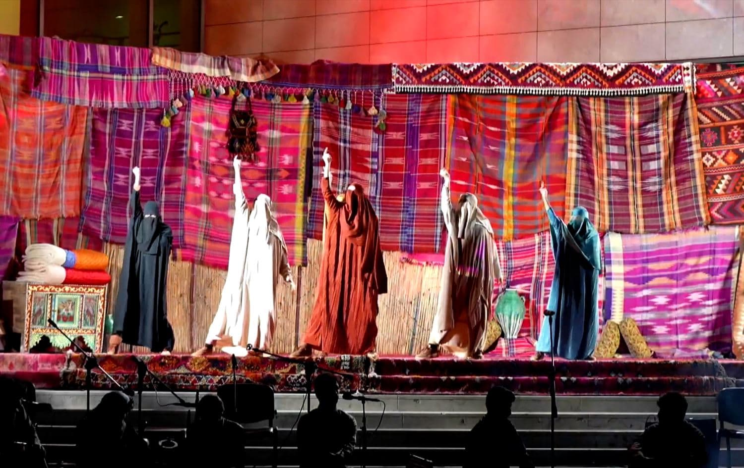 Screengrab from Rudaw video shows a theatrical performance by a renowned Kurdish dance group from northeastern Syria (Rojava) in Sulaimani on Saturday, September 27, 2025.