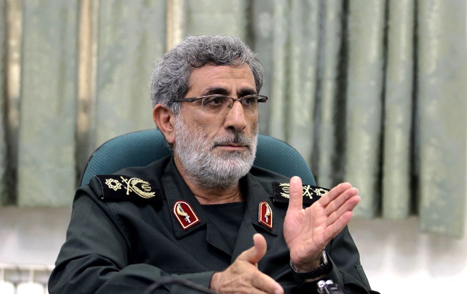 ئیسماعیل قائانی، فەرماندەی فەیلەقی قودسی سوپای پاسداران