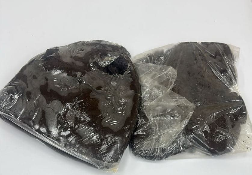 Image of narcotic substances seized while being smuggled into Iraq across the border with Saudi Arabia. Photo: INA