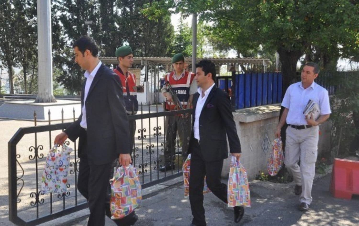 Öcalan’ın avukatları İmralı’ya gitti. / Foto: Sosyal medya