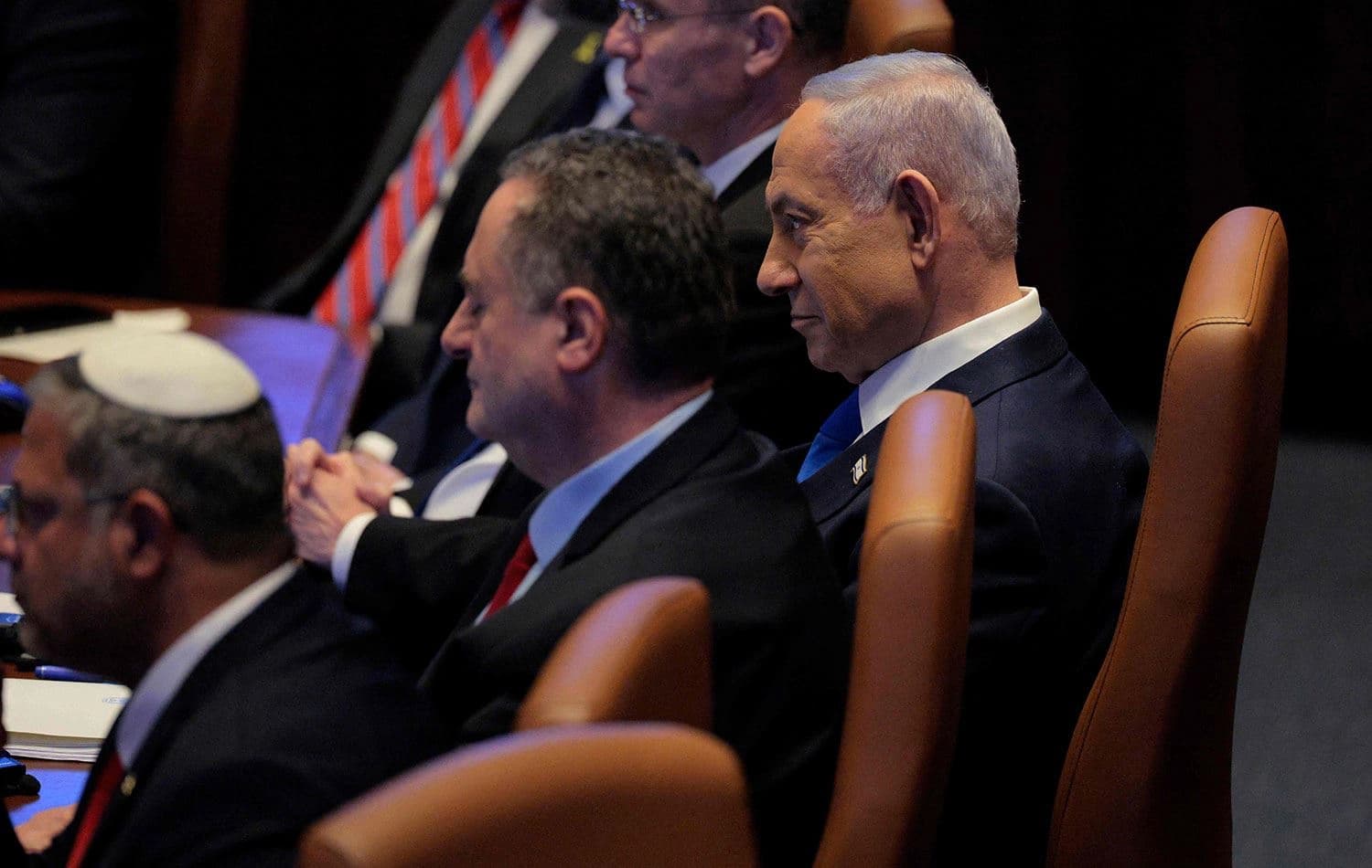 İsrail Başbakanı Binyamin Netanyahu (en sağda) / Foto: AFP