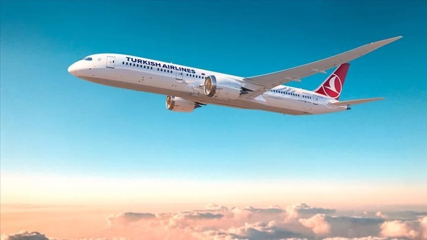 A Turkish Airlines plane. Photo: File/AA