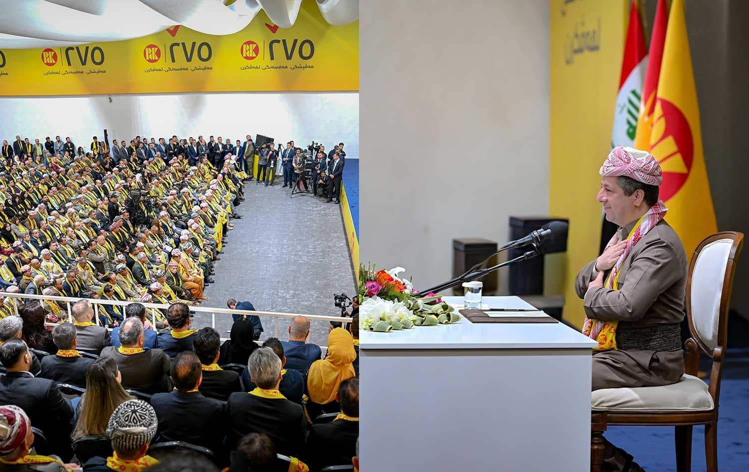 Kürdistan Demokrat Partisi (KDP) Başkan Yardımcısı ve Kürdistan Bölgesi Başbakanı Mesrur Barzani