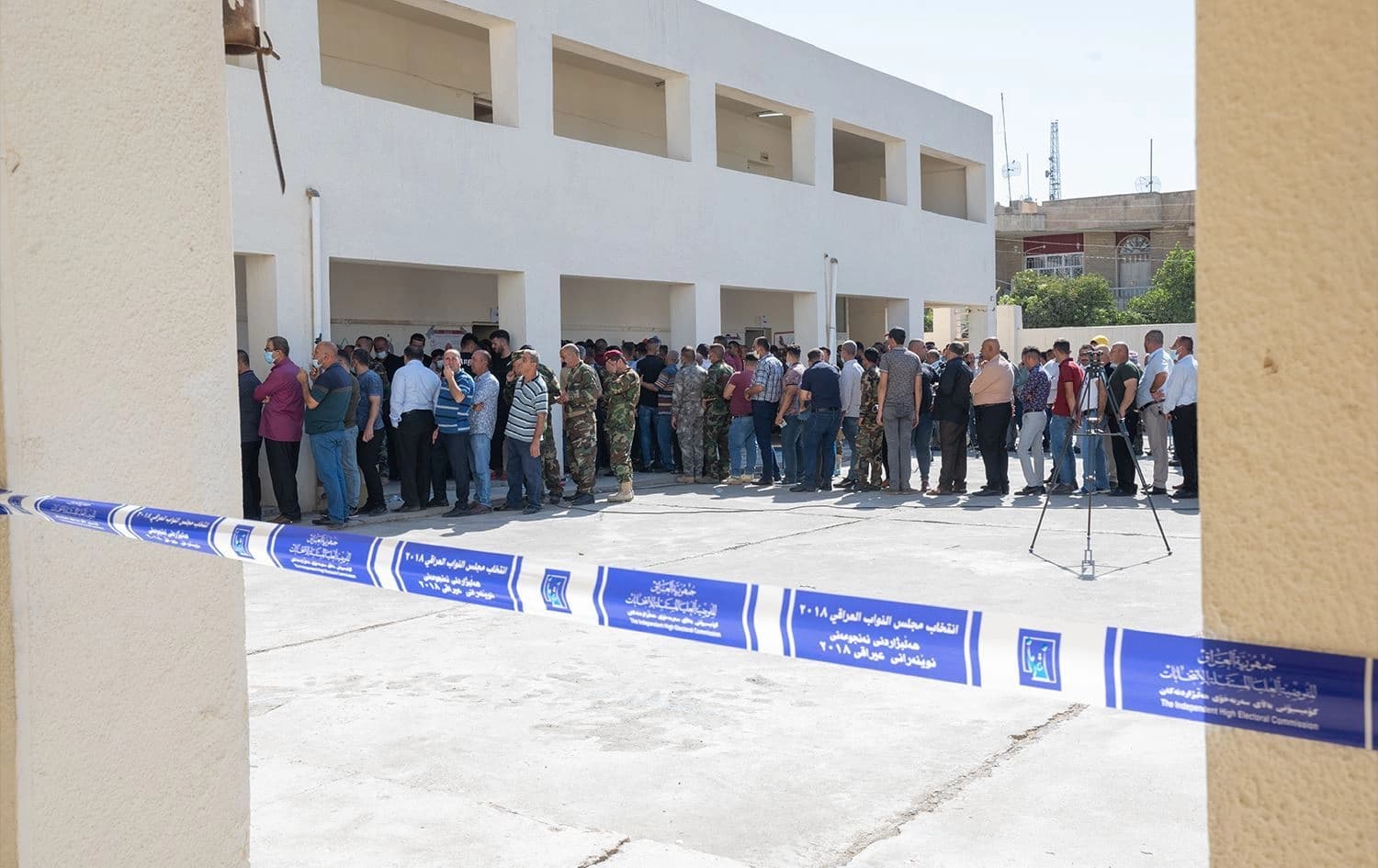 قوتابخانەیەک کە کراوەتە بنکەی دەنگدان لە هەڵبژاردنی پێشوو. وێنە: بڵند تاهیر - رووداو