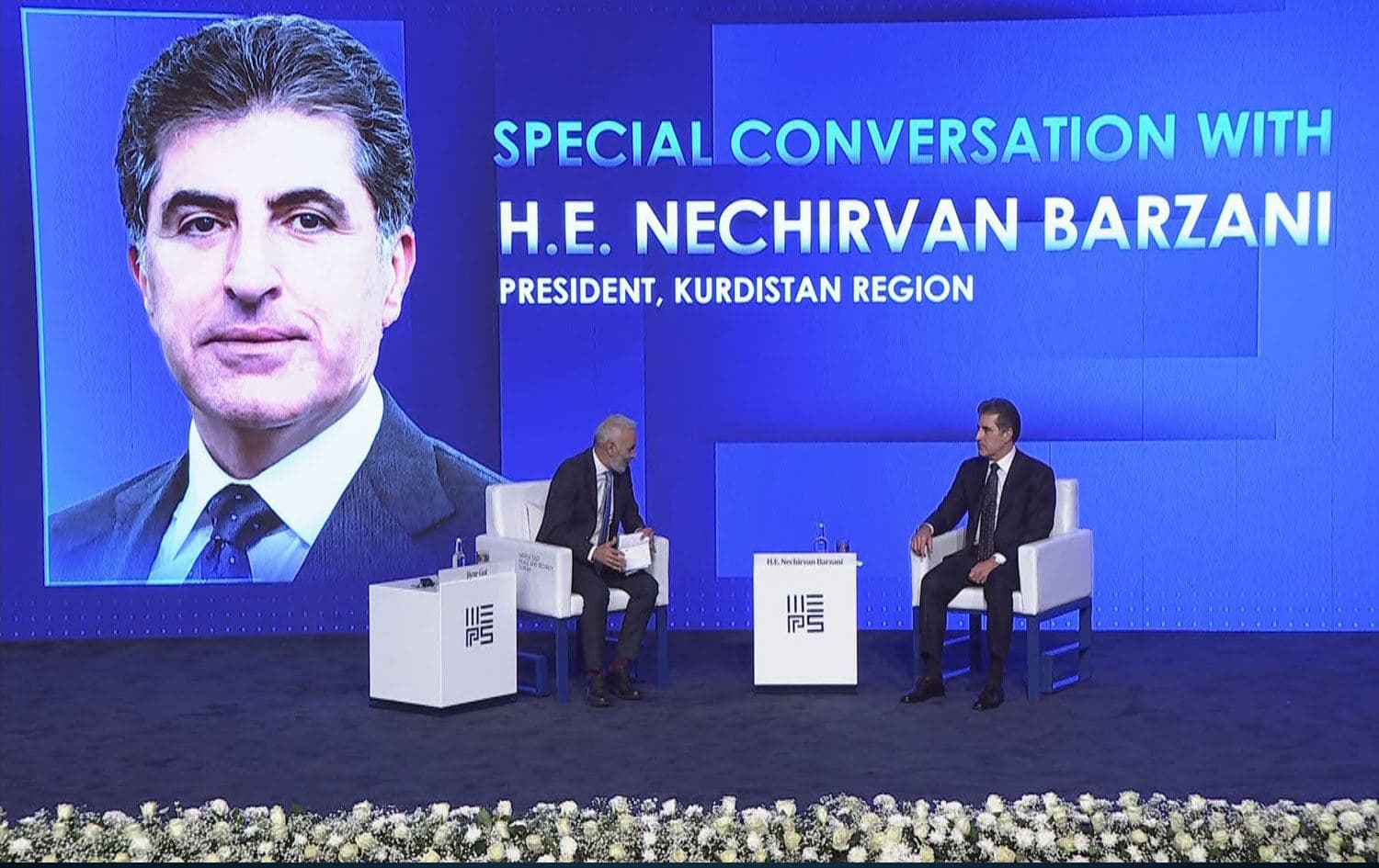 Kürdistan Bölgesi Başkanı Neçirvan Barzani