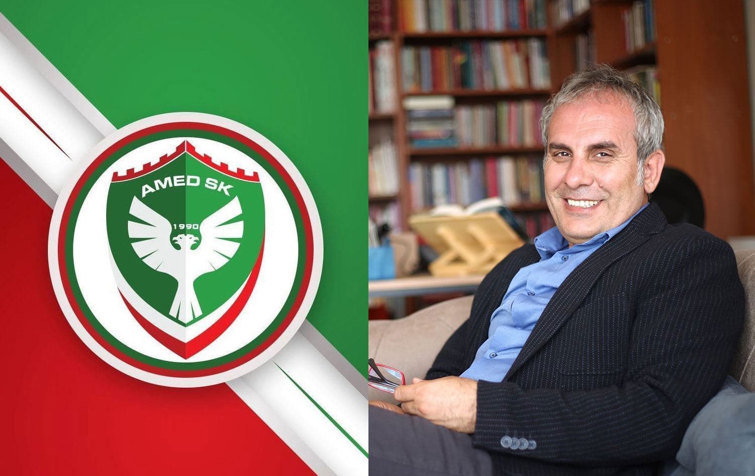 Logoya Amedsporê û Selîm Temo / Wêne: Rûdaw Grafîk