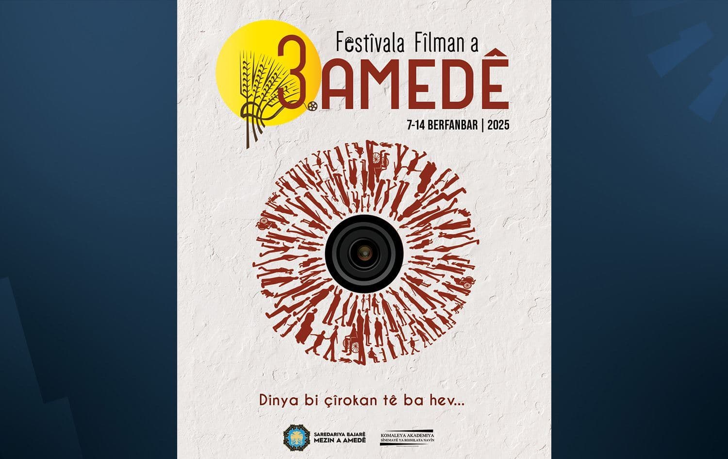 Afîşa festîvalê / Wêne: MA