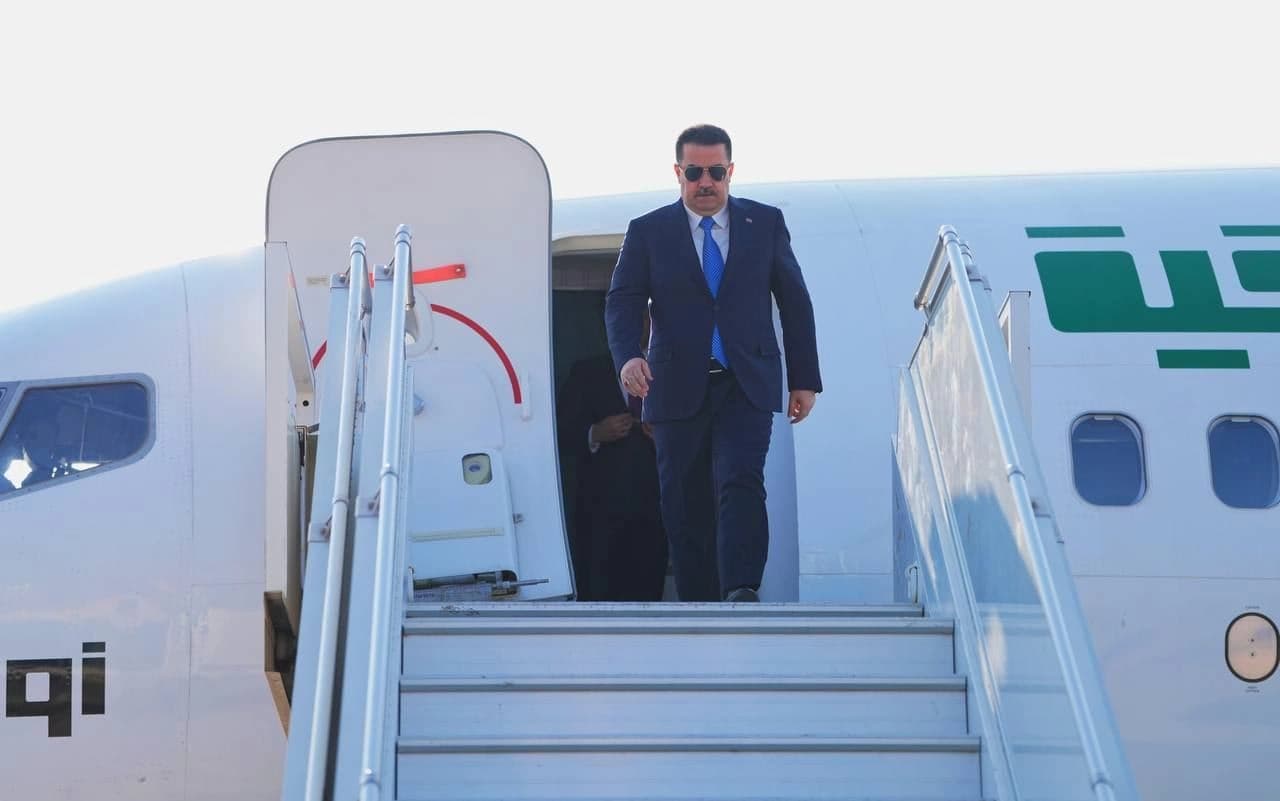 Iraqi Prime Minister Mohammed Shia' al-Sudani arriving in Basra on December 4, 2025. Photo: Sudani's office.