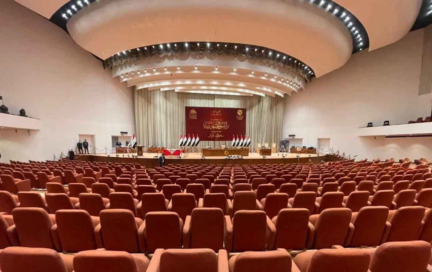 هۆڵی کۆبوونەوەی پەرلەمانی عێراق. وێنە: ئەرشیڤ