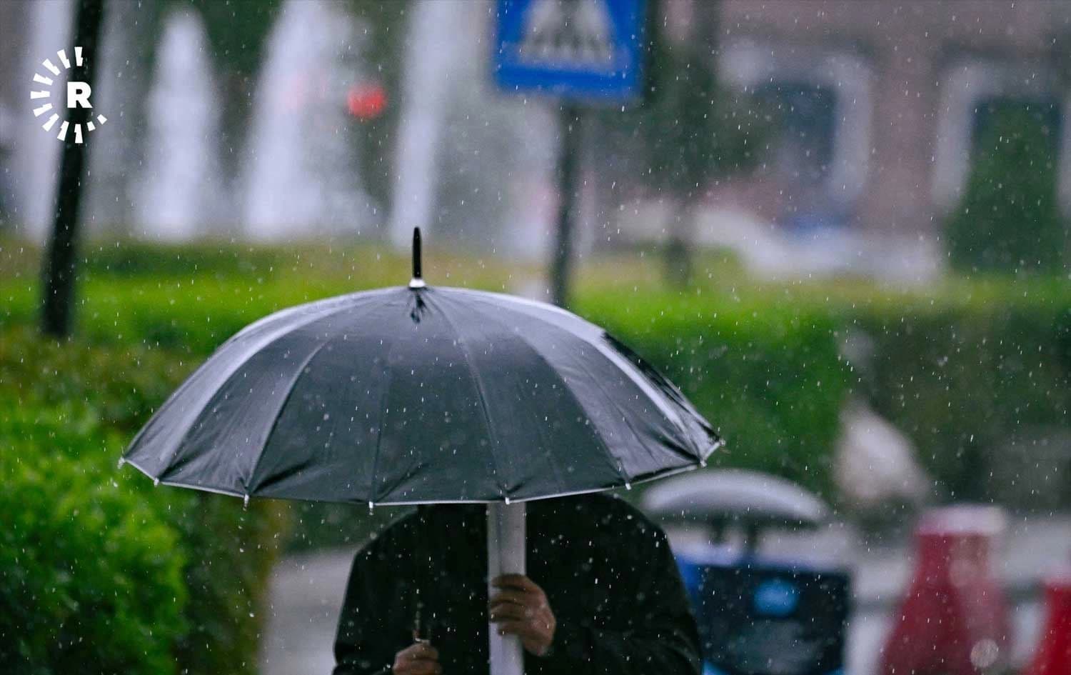 بارانبارین لە هەولێر؛ وێنە: بڵند تاهیر - رووداو