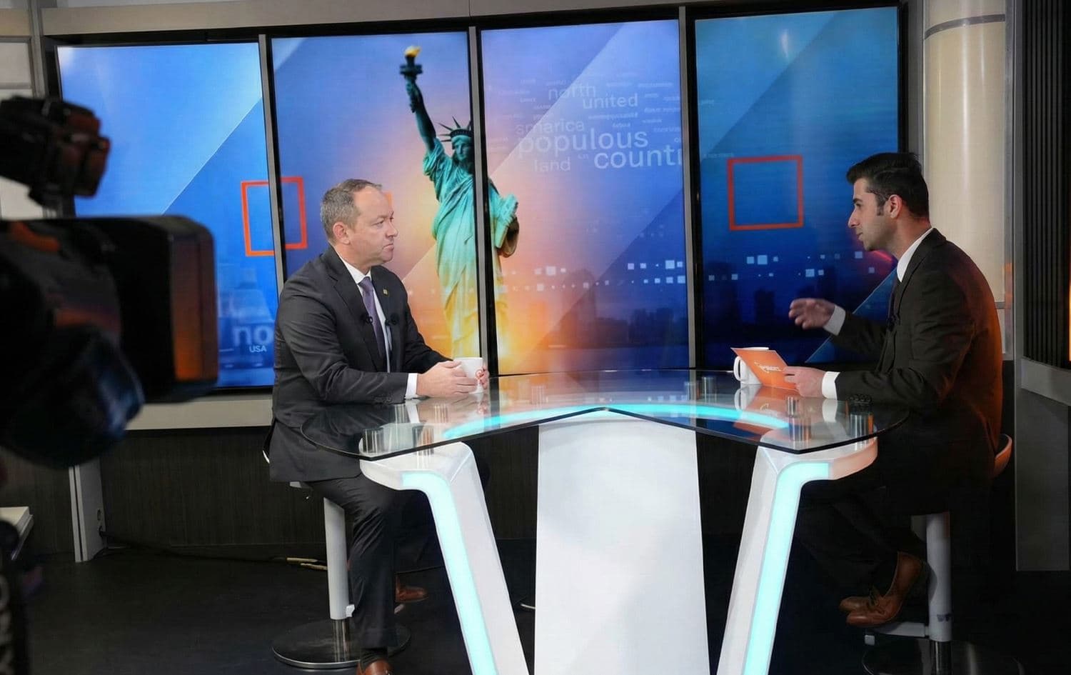 ABD Kongre Üyesi Marlin Stutzman Rûdaw Washington temsilcisi Diyar Kurda’nın sorularını yanıtladı/Washington - Rûdaw