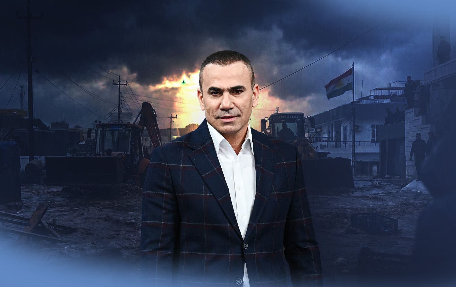 Pêşkêşkarî benameya 'Li gel Renc' Renc Sengawî /Wêne: Rûdaw