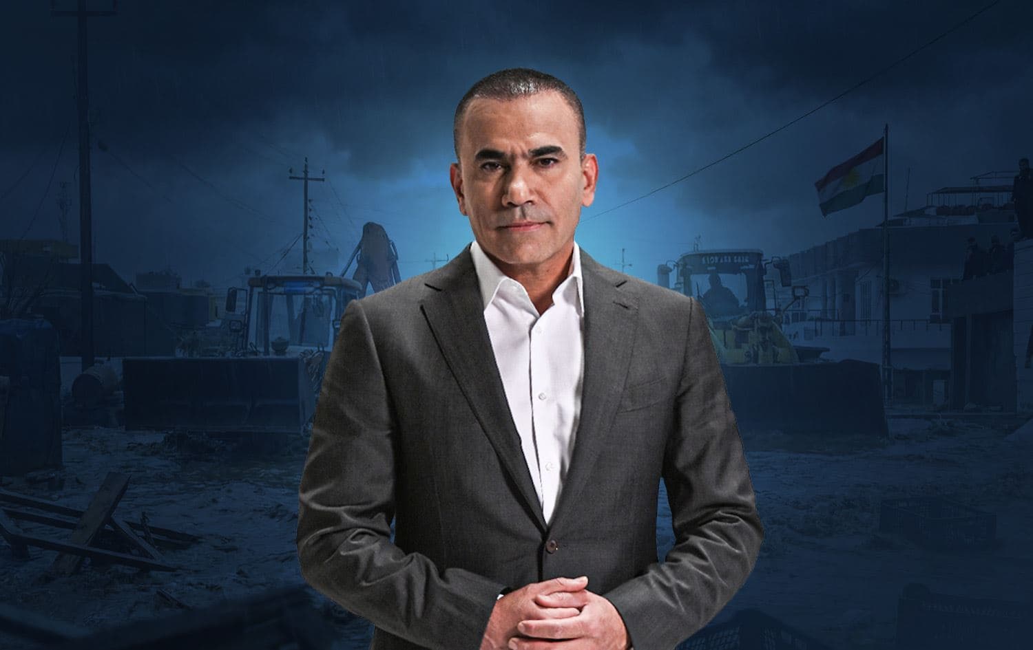 Pêşkêşkarê Rûdawê Renc Sengawî / Wêne: Rûdaw Grafîk