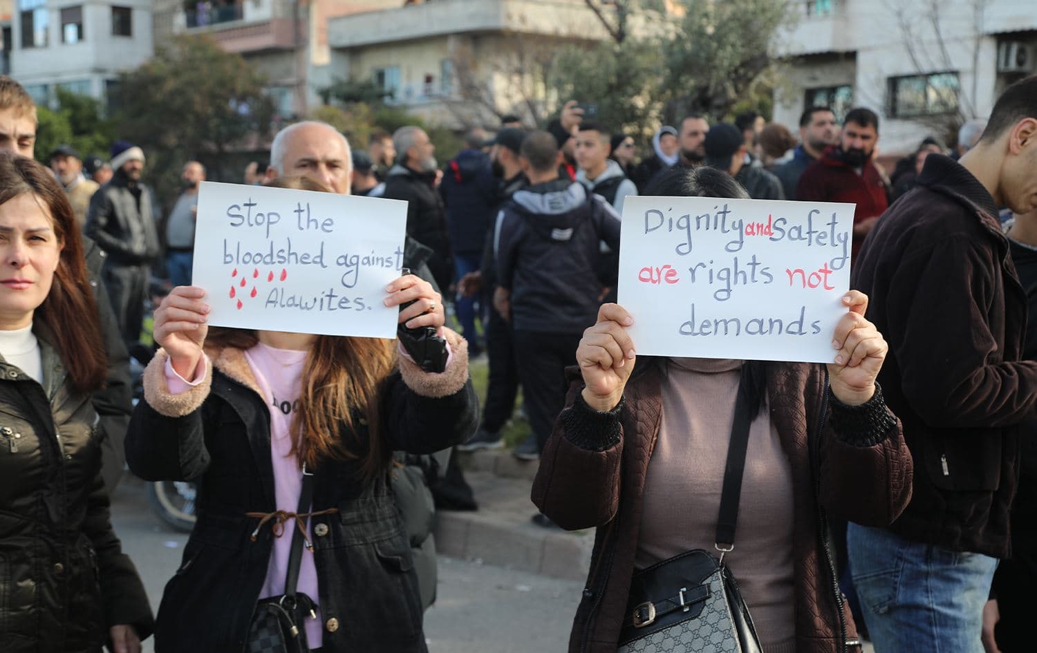 Xwenîşandana Elewiyan\ Wêne: AA