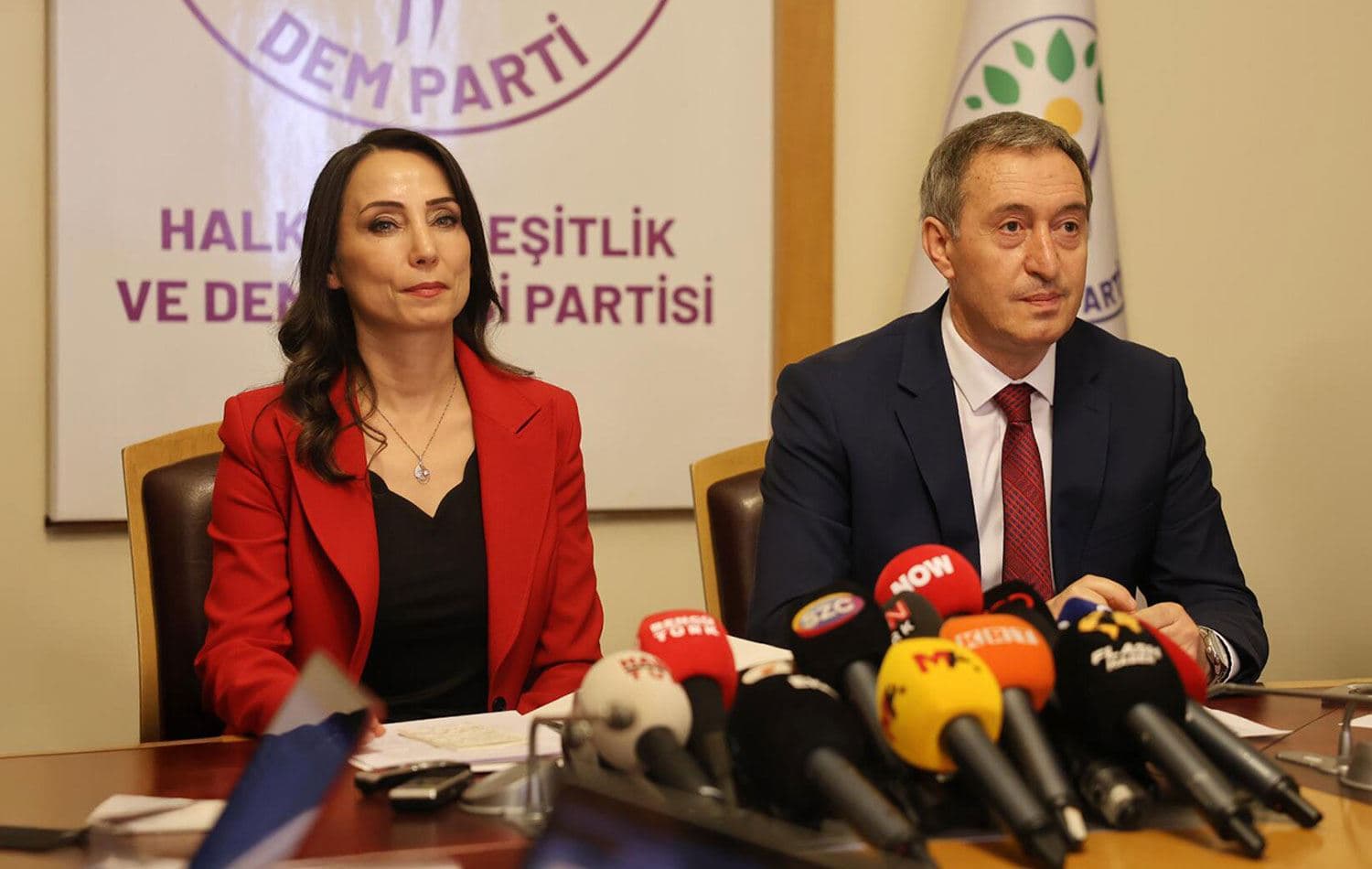 DEM Parti Eş Genel Başkanları, Hatimoğulları ve Bakırhan / Arşiv