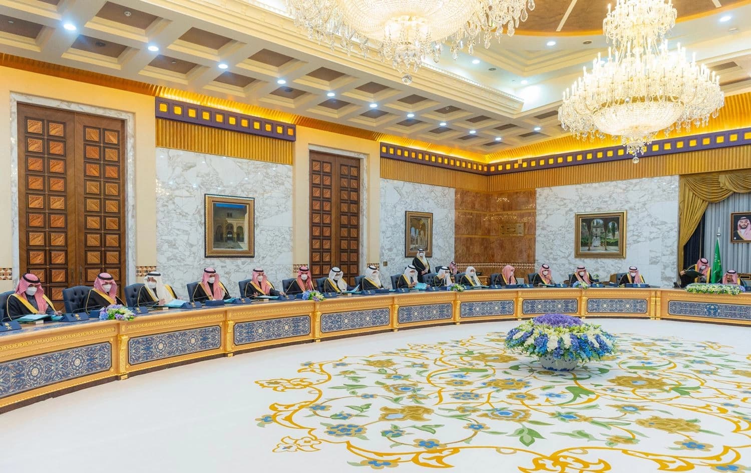کۆبوونەوەی ئەنجوومەنی وەزیرانی سعودیە