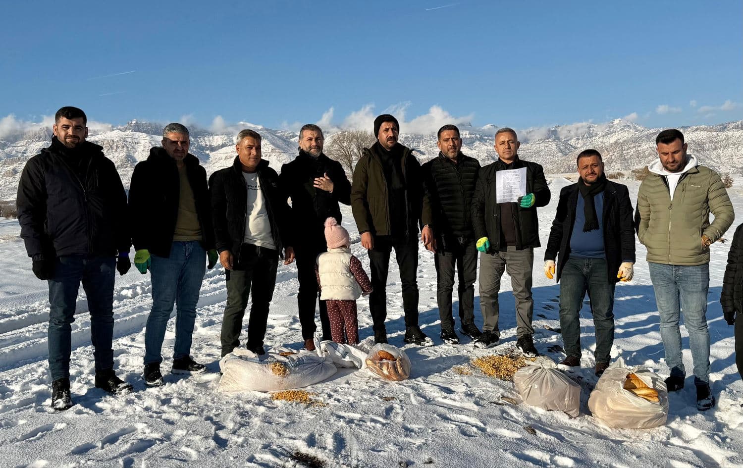 Endamên Komeleya Silopiyayê ya Berêderyayê / Wêne: Ji Rûdawê re hatiye şandin