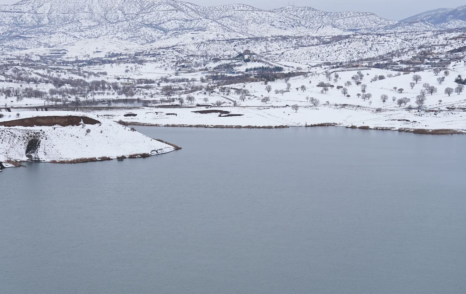 A view of Gomaspan dam, Erbil. Photo: Rudaw