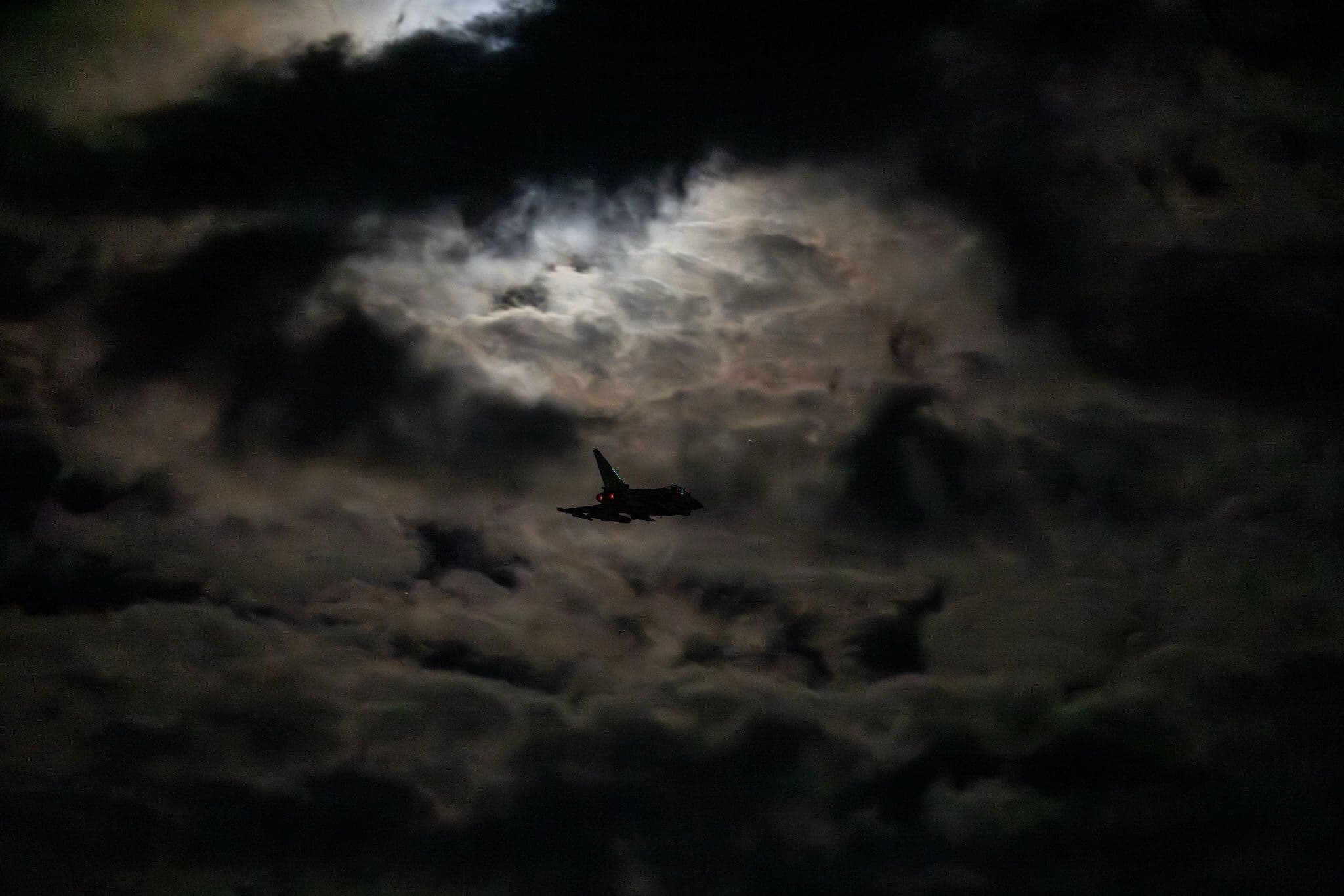 UK's Royal Air Force aircraft. Photo: John Healey/X