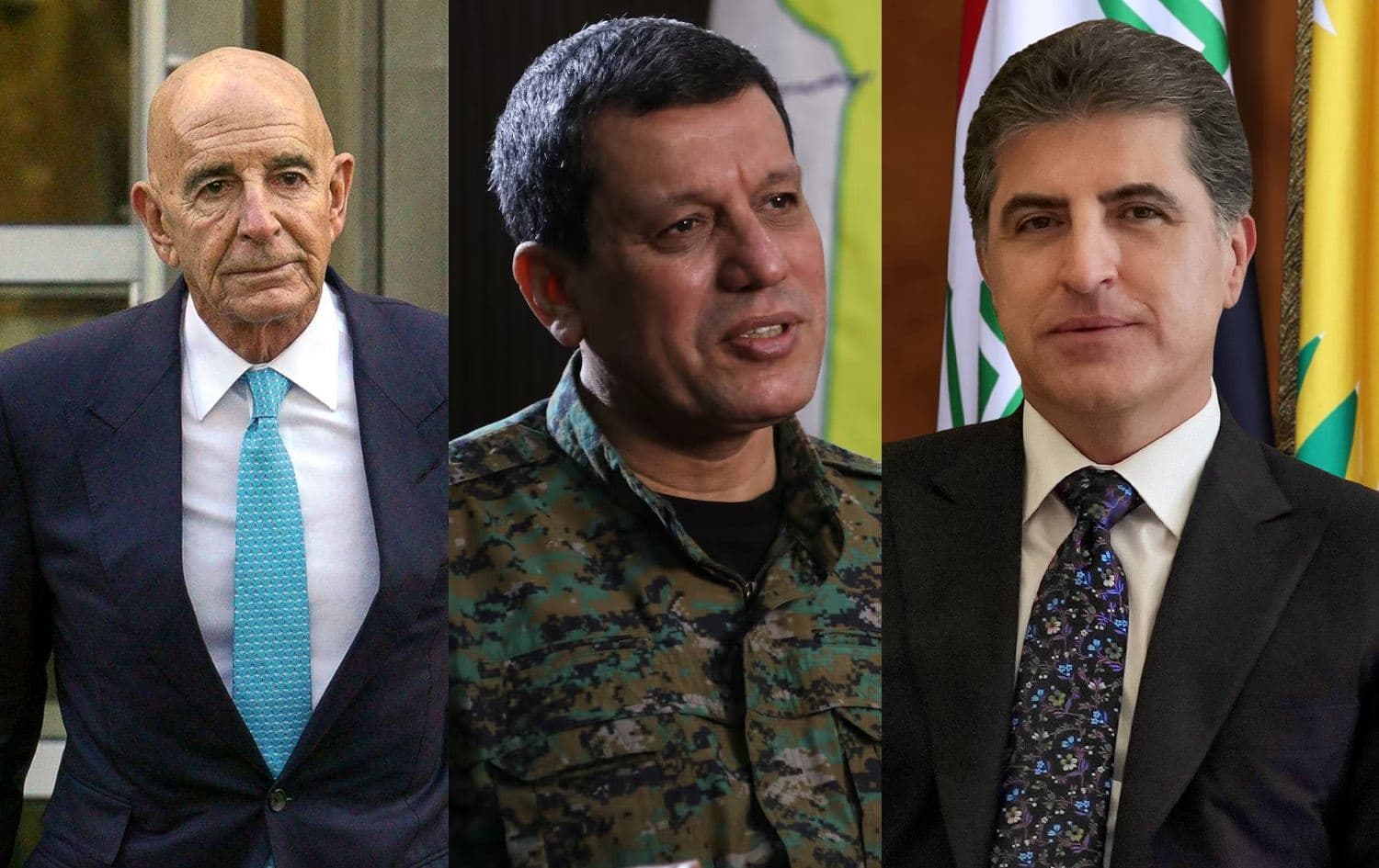 Tom Barrack, Mezlûm Ebdî û Nêçîrvan Barzanî
