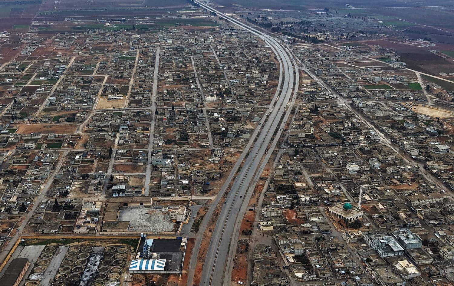 Bajarokê Mensûrê yê Reqayê / Wêne: AFP