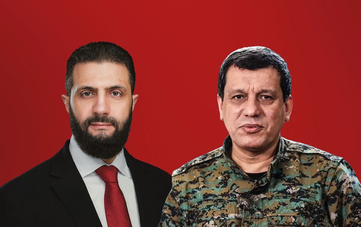 Ehmed Şer û Mezlûm Ebdî / Wêne: Rûdaw Grafîk