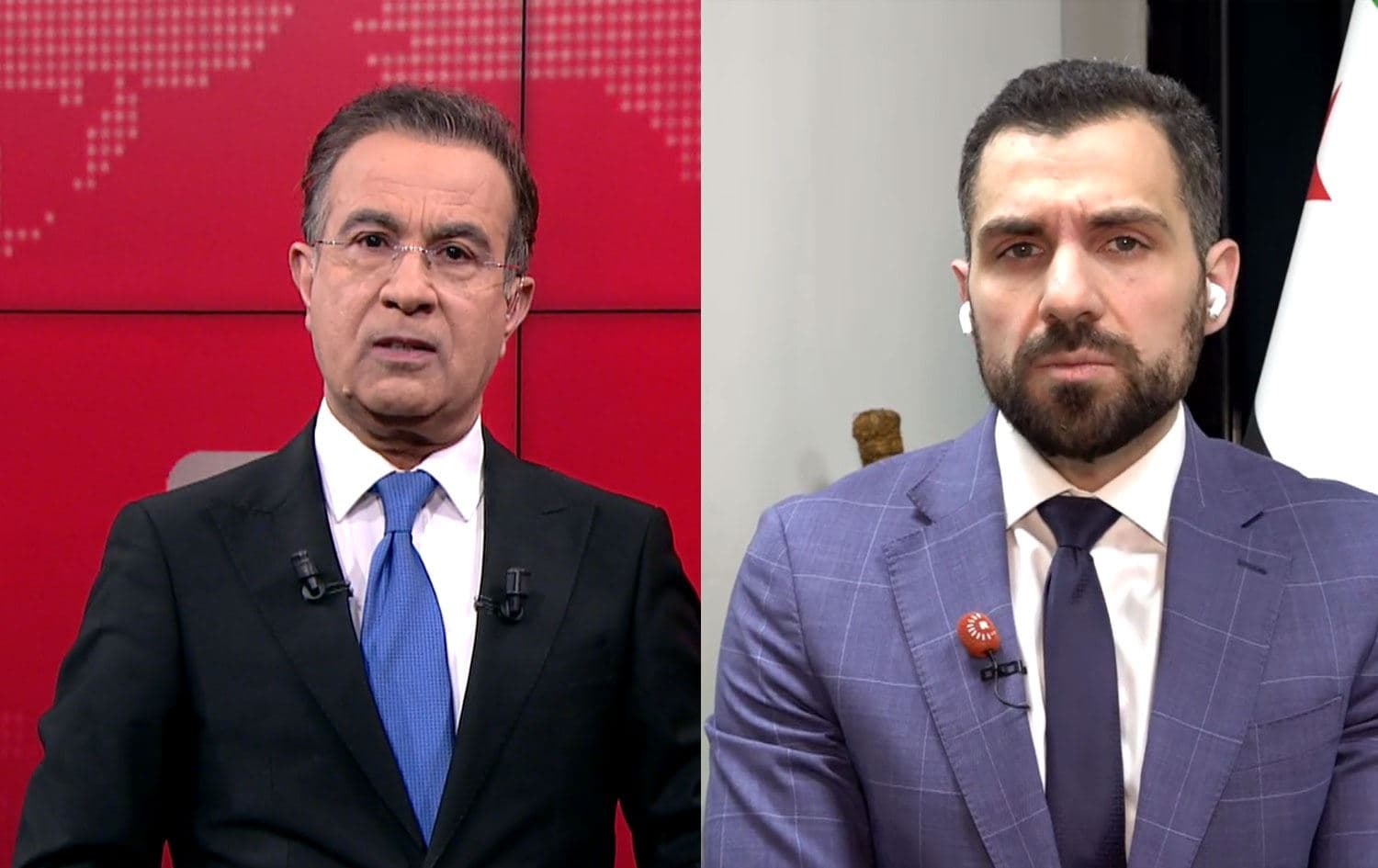 Suriye Dışişleri Bakanlığı ABD İşleri Direktörü Kutaybe İdlibi Rûdaw'a konuk oldu