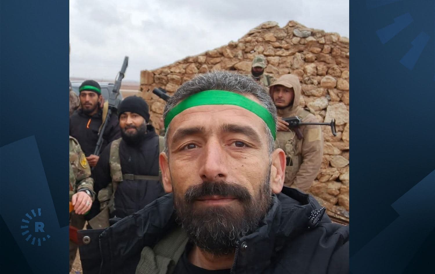 Çekdarê ku keziyê şervana Kurd jê kir / Wêne: Torên civakî