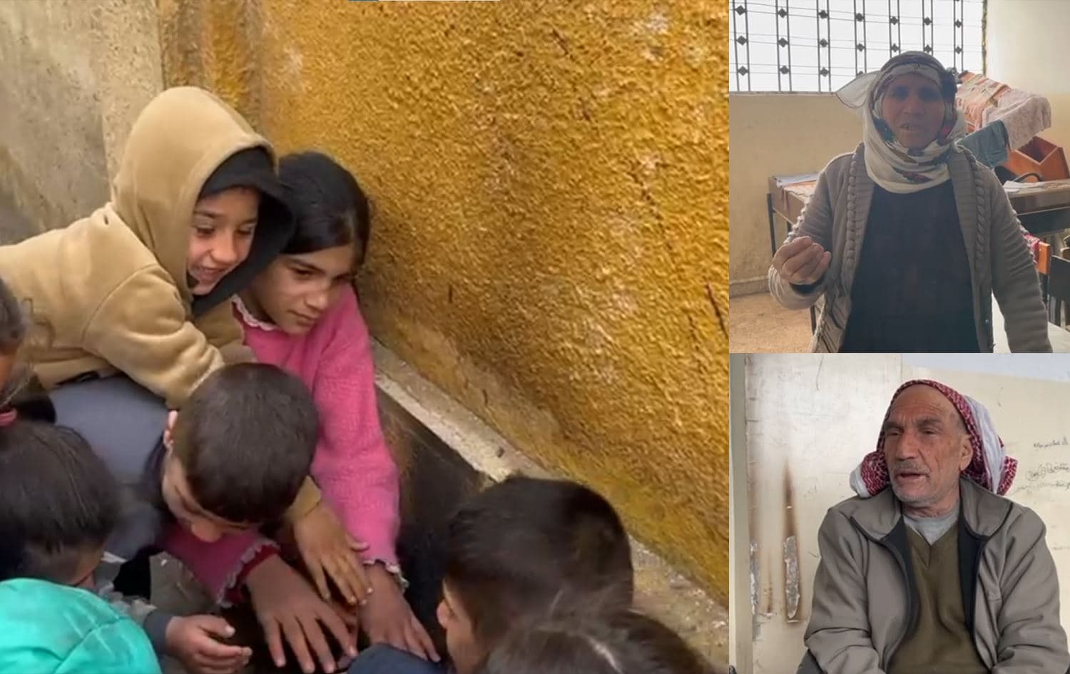 Residents of Kobane city under Damascus-imposed siege on January 24, 2026. Photos: submitted