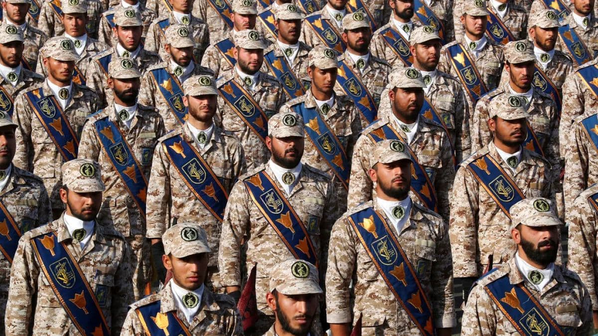 The EU added Iran's Islamic Revolutionary Guard Corps to its list terrorist organizations. File photo: AP