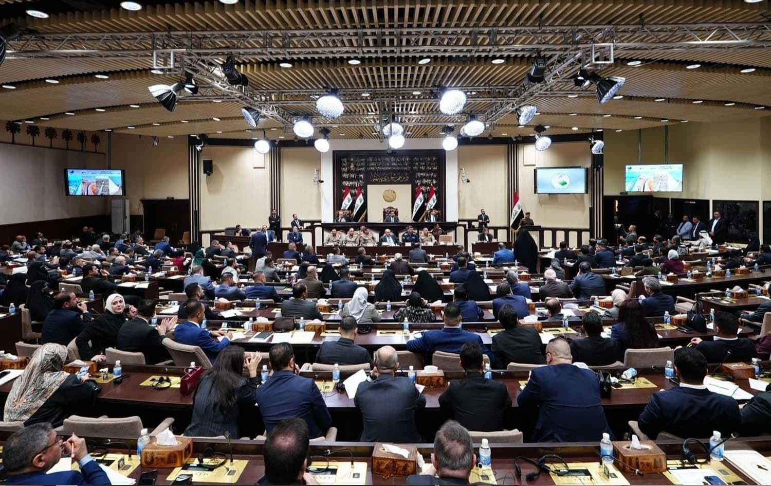 Iraqi lawmakers attend a parliamentary session on the country’s security situation on January 25, 2026. Photo: Iraqi Parliament