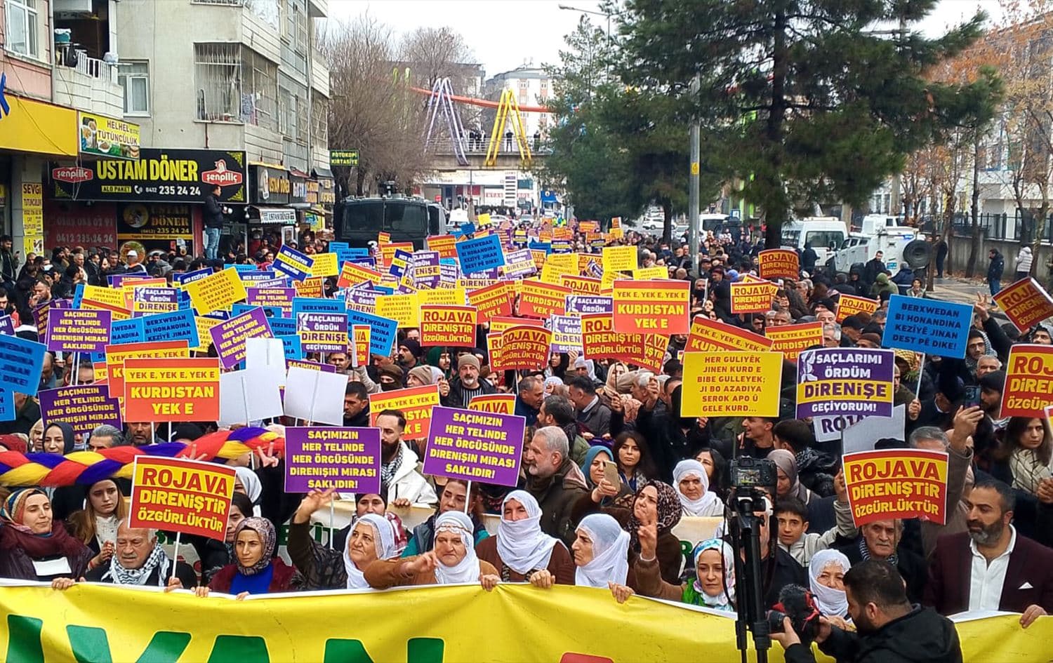 Meşa li Amedê / Wêne: Abdulselam Akinci - Rûdaw