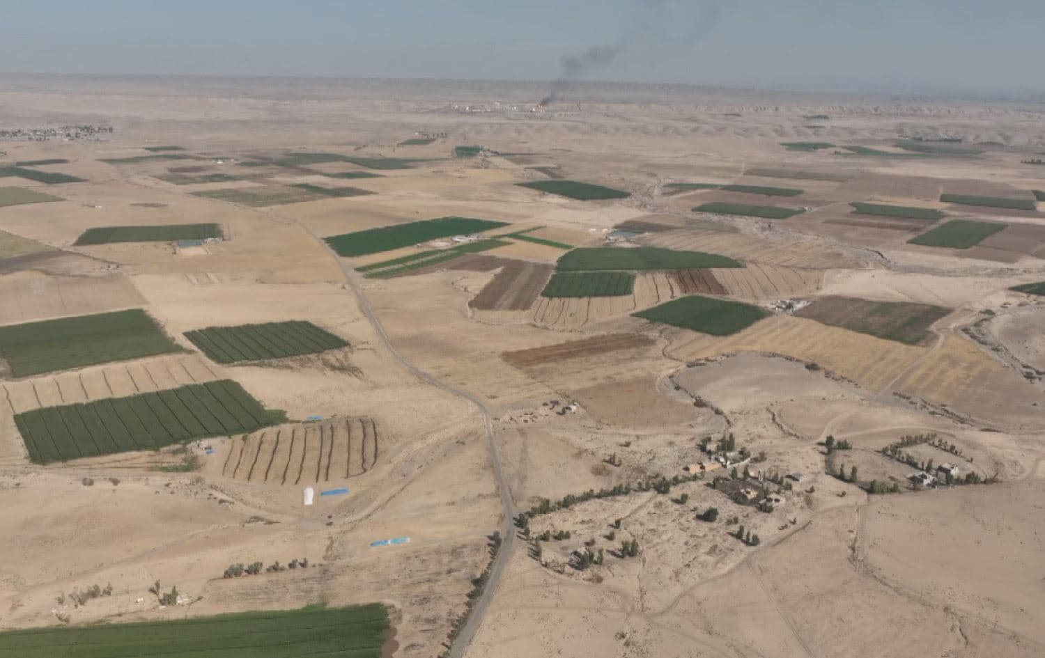 Farm land in disputed territories in Iraq. File photo: Rudaw
