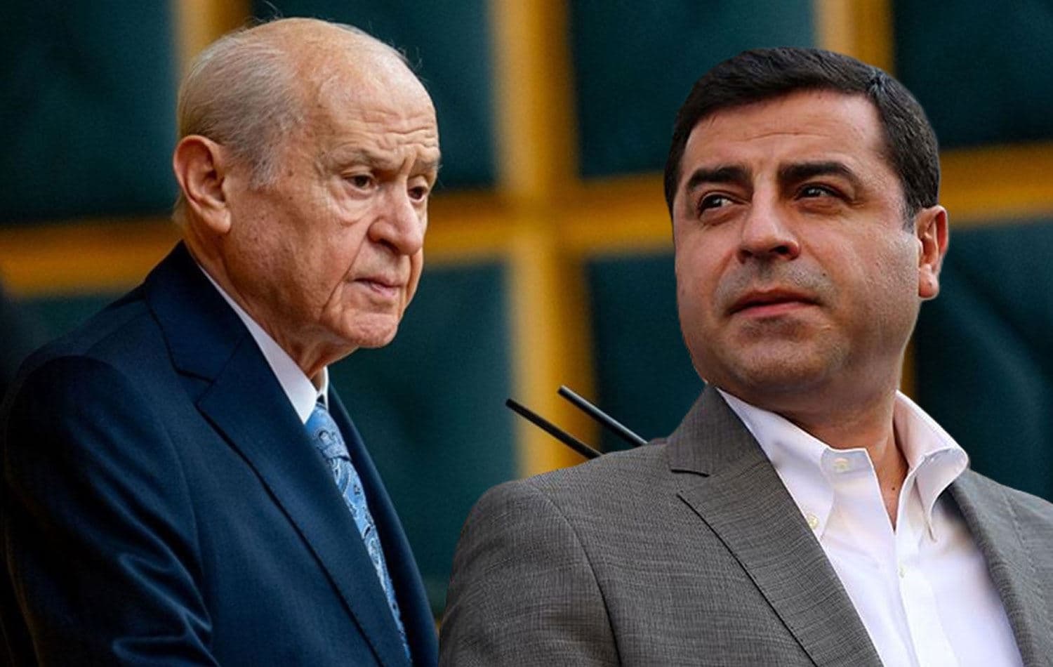 Devlet Bahçeli ve Selahattin Demirtaş. / Foto: Arşiv