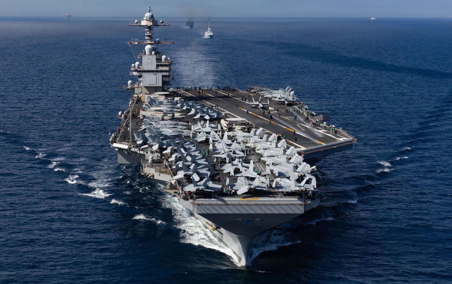 U.S.S. Gerald R. Ford adlı uçak gemisi