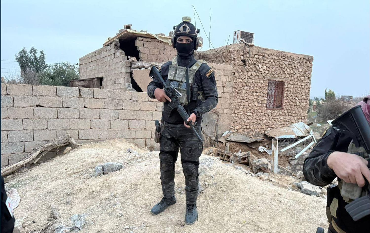 Iraqi security personnel in an operation against the Islamic State (ISIS) in Anbar province in February, 2026. Photo: INSS / Facebook