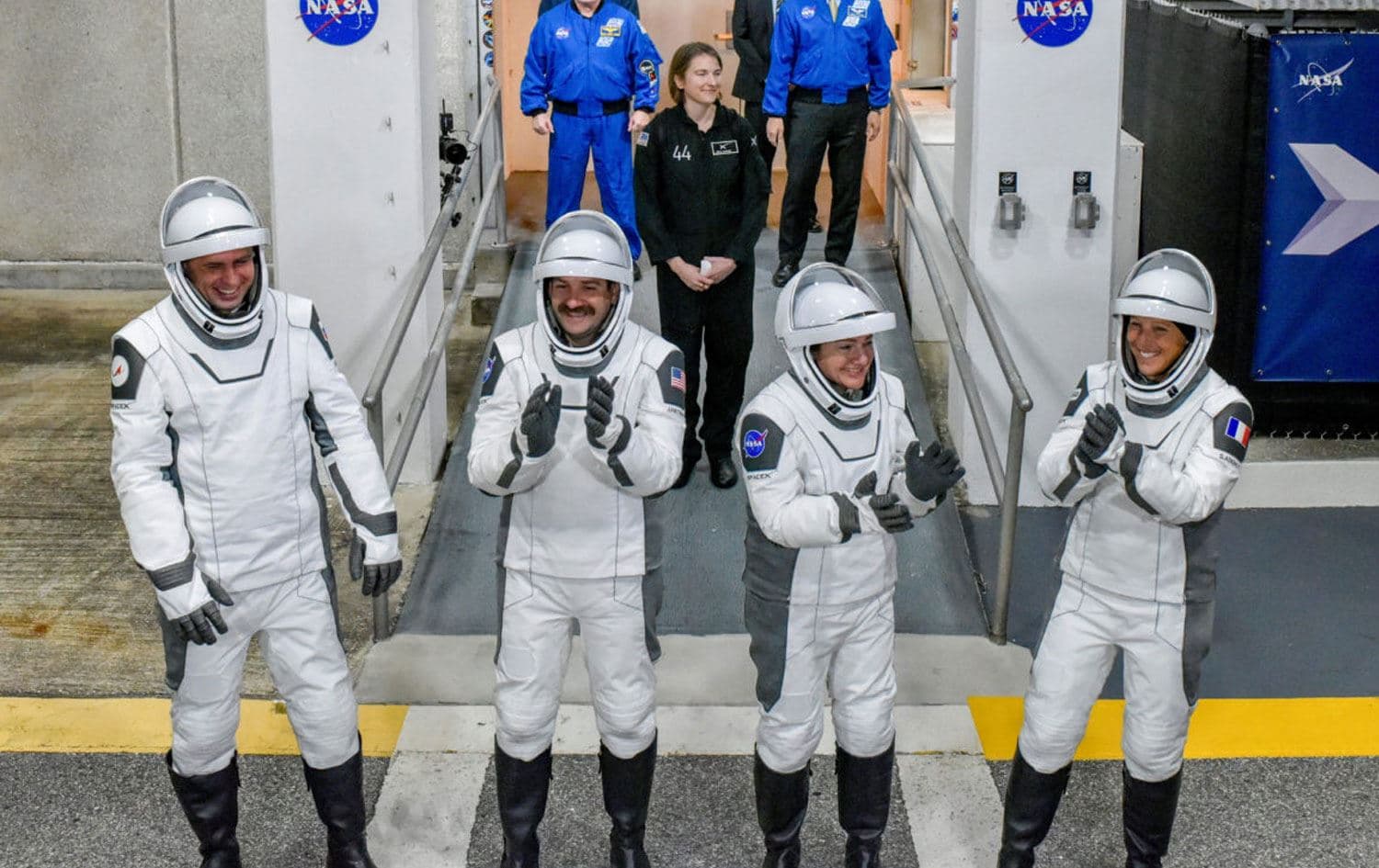 NASAyê 4 astronotên din şandin Stasyona Fezayê / Wêne: AP