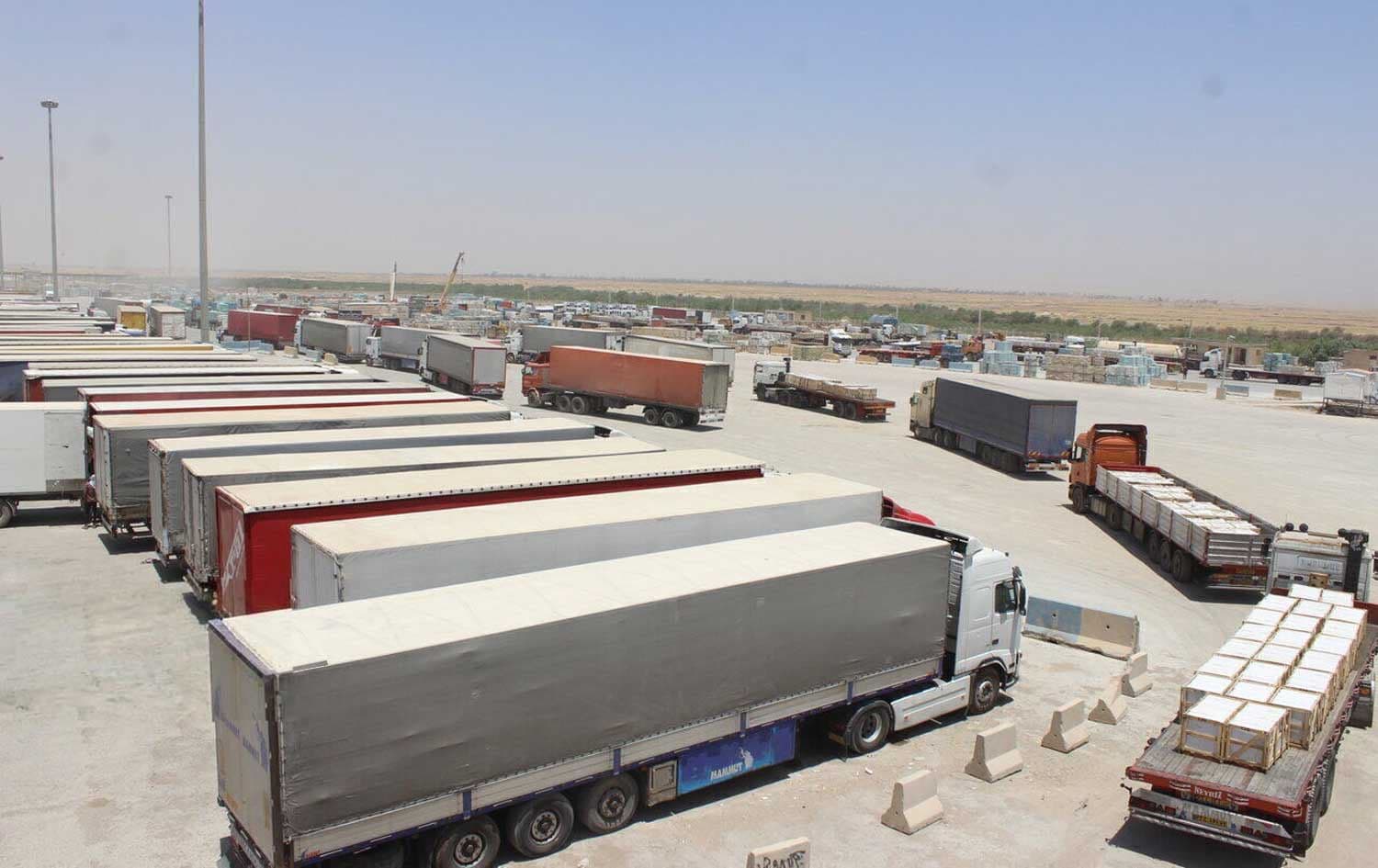 Iran's Mehran border crossing. Photo: IRNA