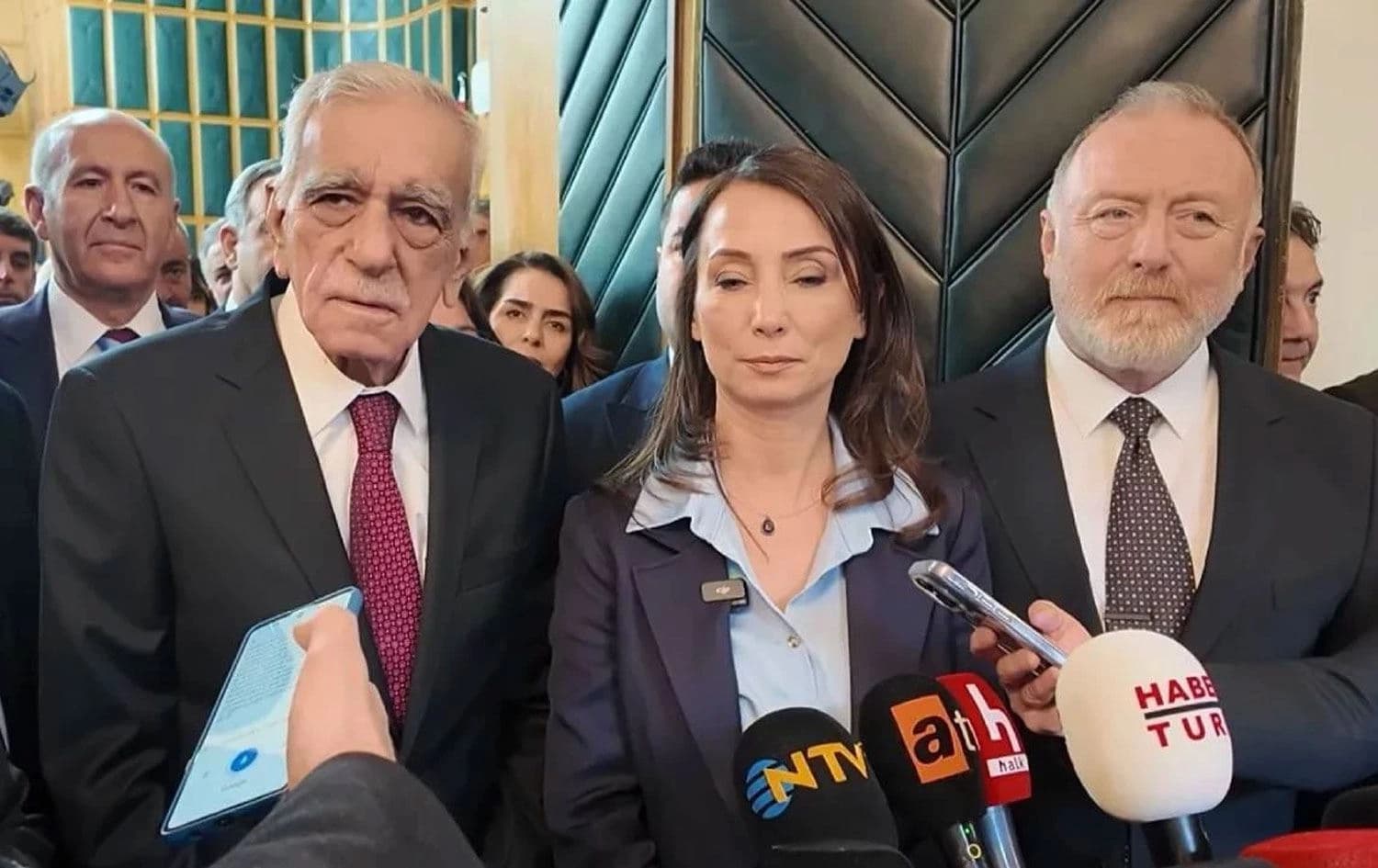 Ahmet Turk û Tulay Hatîmogullari / Wêne: Ajans