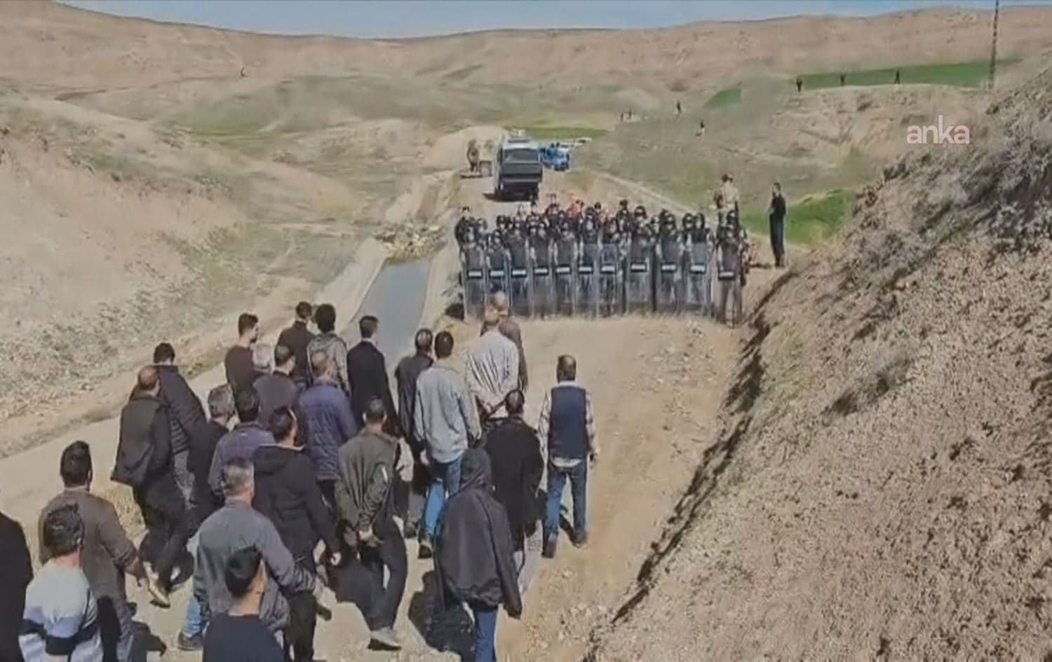 Cihê xwenîşandanê / Wêne: Ji dîmenan hatiye girtin