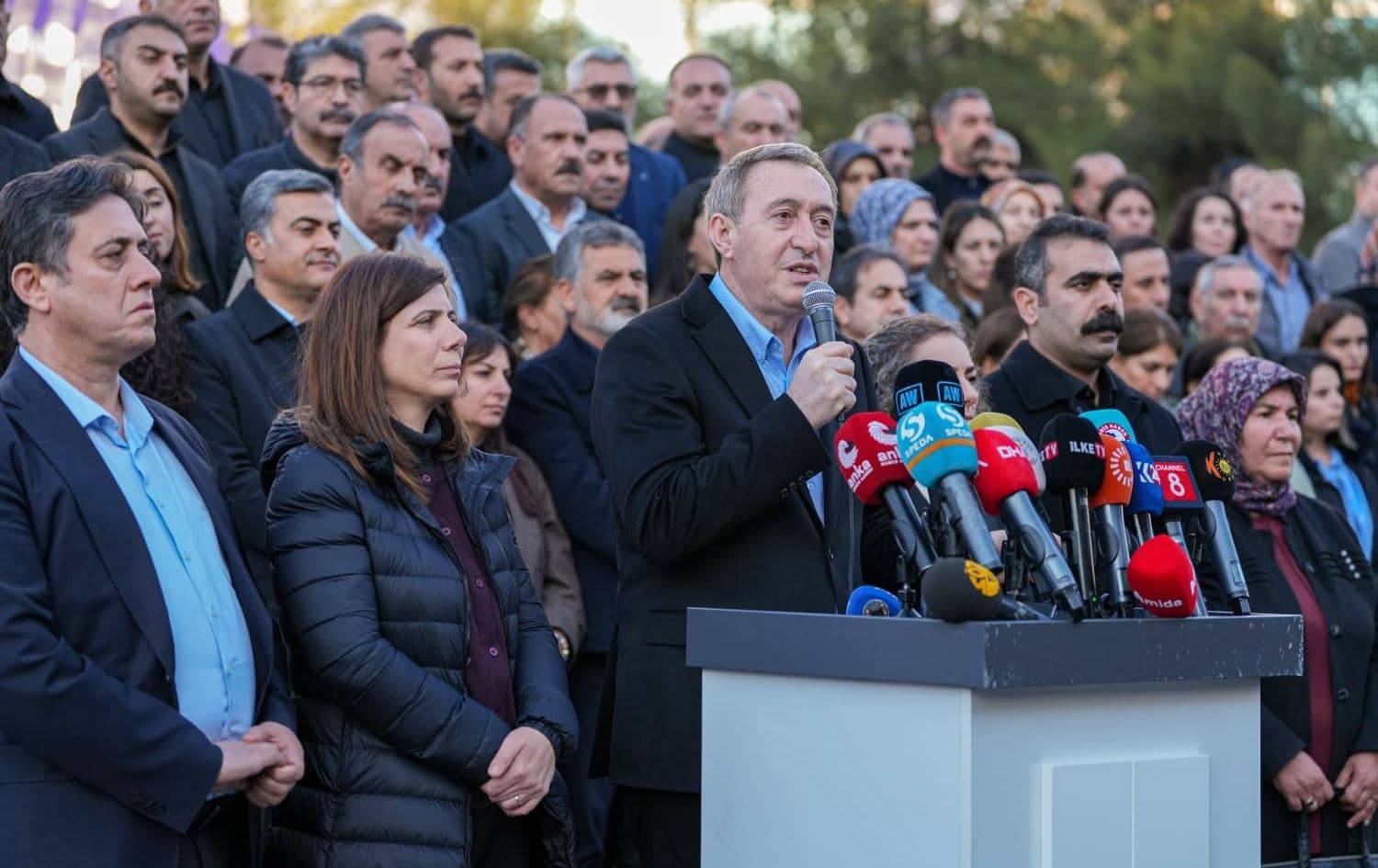 Hevserokê Giştî yê DEM PartiyêTuncer / Wêne: Rûdaw