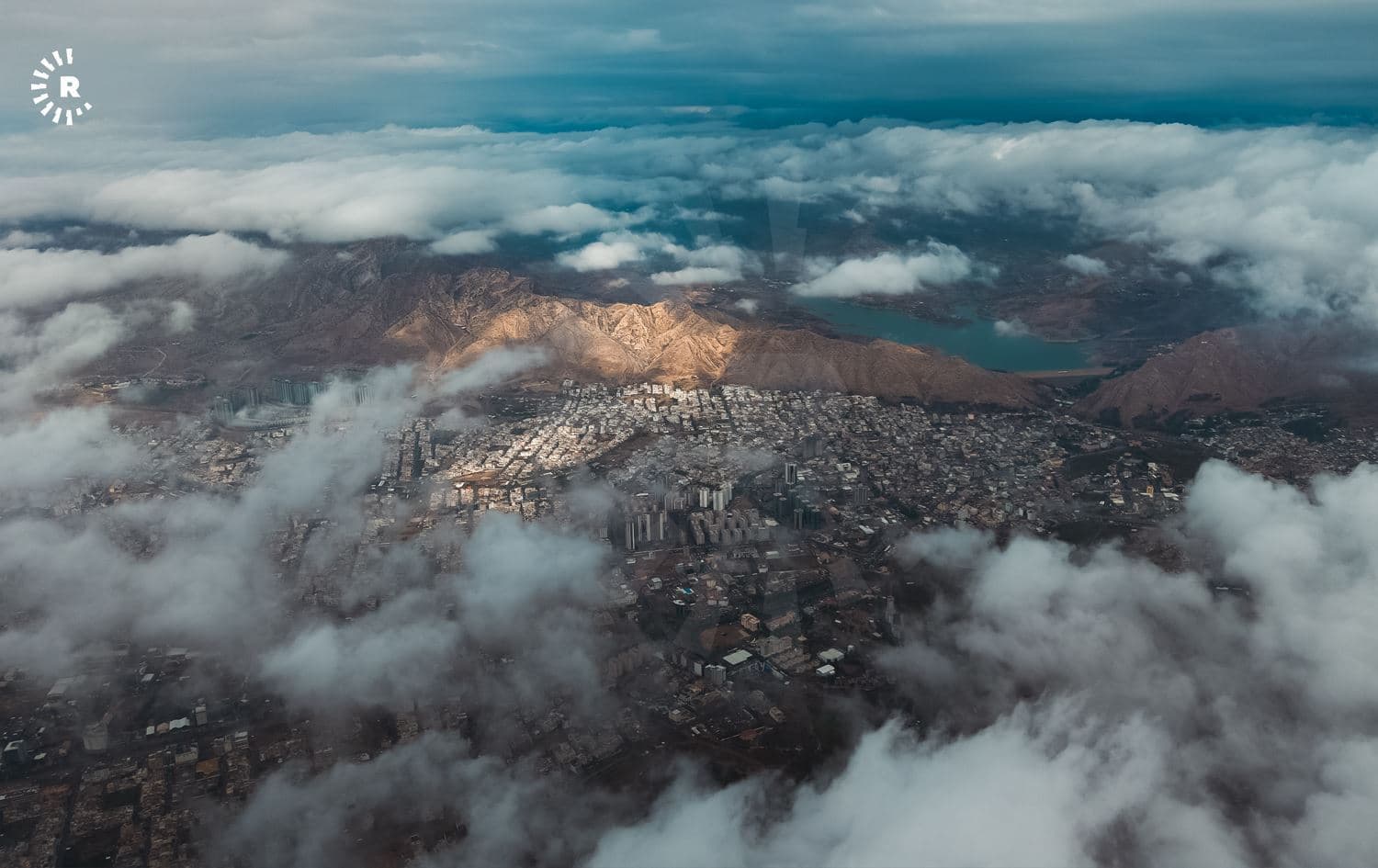 ئاسمانی دهۆک. وێنە: رووداو