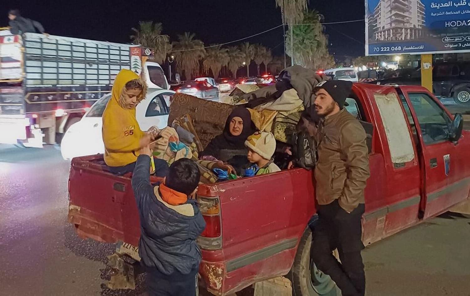 ئاوارەبوونی خەڵک لە ناوچەکانی باشووری لوبنان. وێنە: Mohammad Zaatari - AP