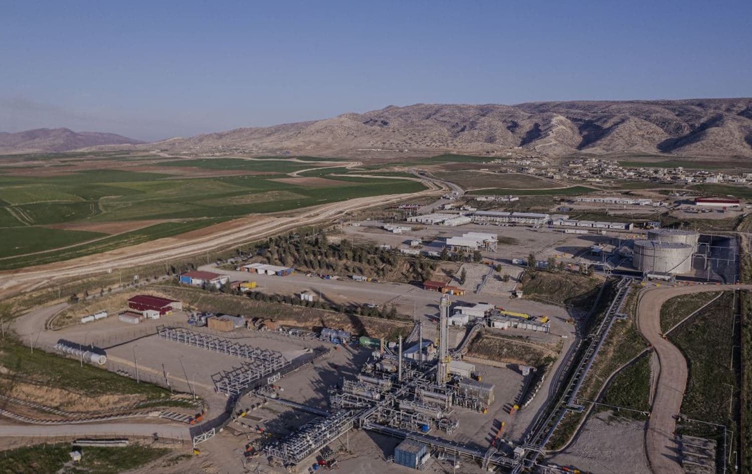Sheikah oil field, Kurdistan Region. Photo: Gulf Keystone Petroleum